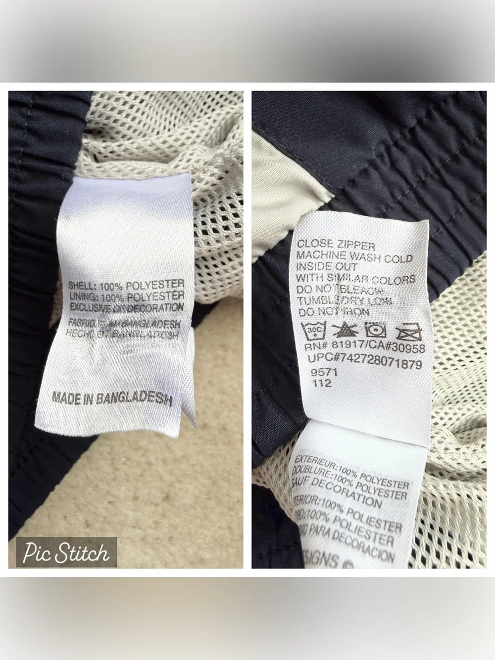 Nike Kids 2-piece Track Suit Navy White Windbreaker Set Jacket & Pants Size 6